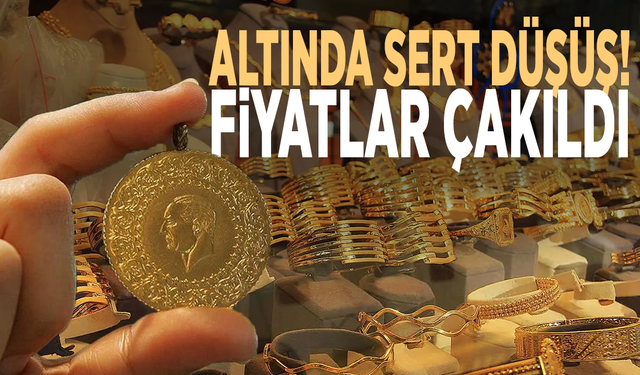 Altında sert düşüş! Fiyatlar çakıldı