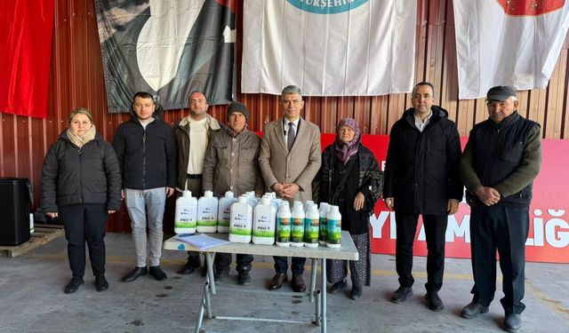 Manisa Büyükşehir'den çiftçiye yüzde yüz hibeli gübre desteği