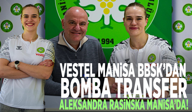 Vestel Manisa BBSK’dan Bomba Transfer: Aleksandra Rasińska Manisa’da!