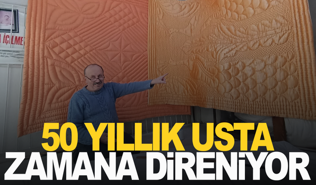 50 Yıldır Yorgan Dikiyor: Manisalı Yorgancı Şerif Usta Zamana Direniyor