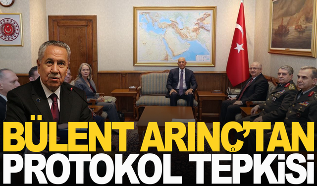 Bülent Arınç’tan protokol tepkisi: “Devlet ciddiyetiyle bağdaşmıyor”