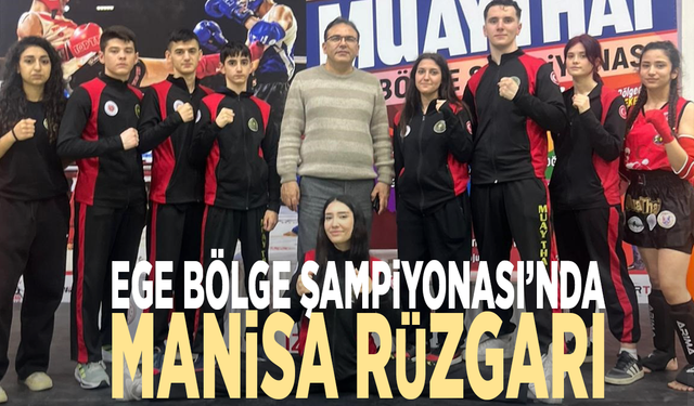 Ege Bölge Şampiyonası’nda Manisa rüzgarı