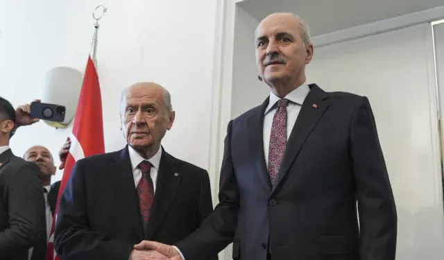 Numan Kurtulmuş, Bahçeli'yi ziyaret etti