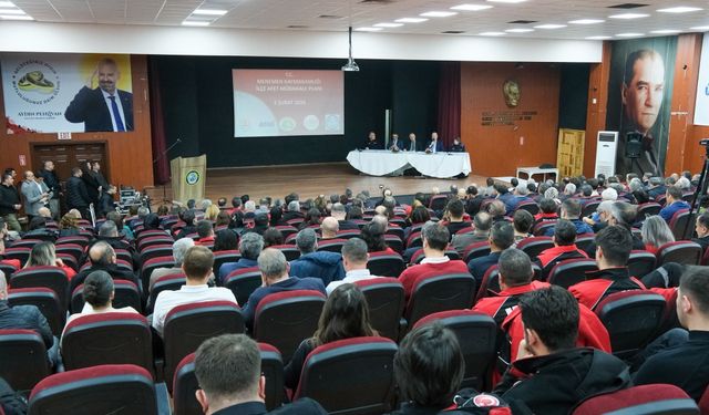 Menemen’de ‘afet’ toplantısı