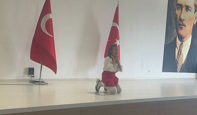 İstiklal Marşı Güzel Okuma Yarışması'nda il birincisi Kula'dan