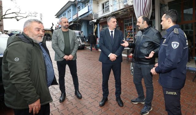 Başkan Şimşek sağanak sonrası sahada: Mahallelerde inceleme yaptı