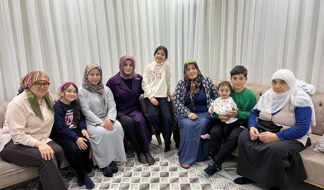 Kaymakam Dalak ve eşinden ramazan ziyaretleri