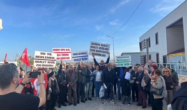 İzmir'de 800 kişinin 57 yıllık tapu davası sürüyor