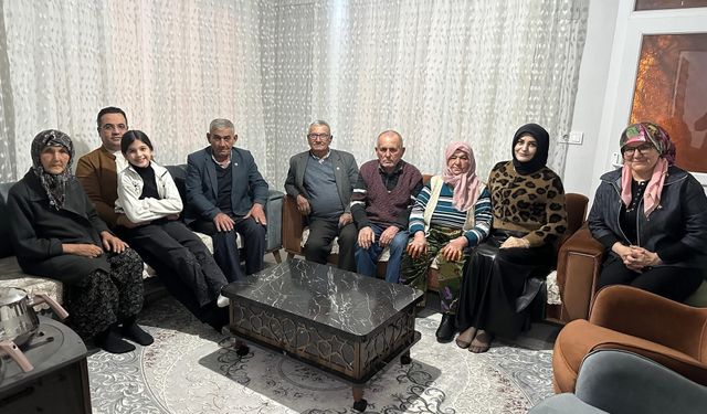 Bahadırlar'da anlamlı ziyaret