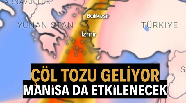 Libya'dan Türkiye'ye çöl tozu geliyor