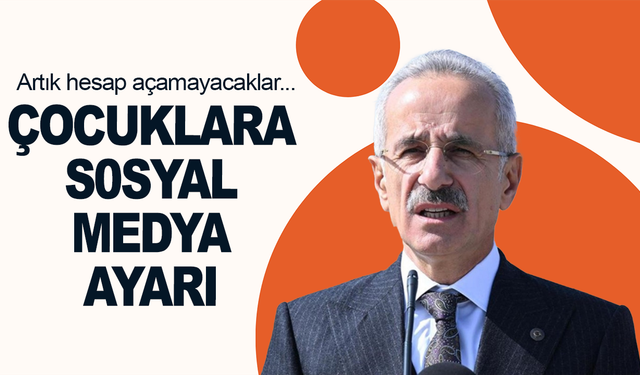 Bakan Uraloğlu duyurdu: Çocuklar artık sosyal medya hesabı açamayacak