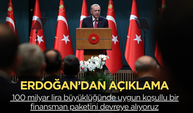 Kabine Toplantısı sona erdi! Cumhurbaşkanı Erdoğan'dan önemli açıklamalar