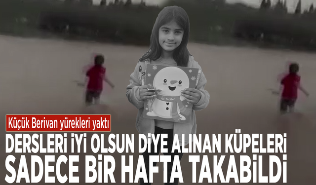Küçük Berivan yürekleri yaktı... Dersleri iyi olsun diye alınan küpeleri sadece bir hafta takabildi