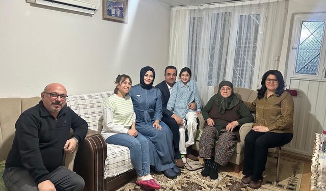 Kaymakam Dalak’tan şehit annesine vefa