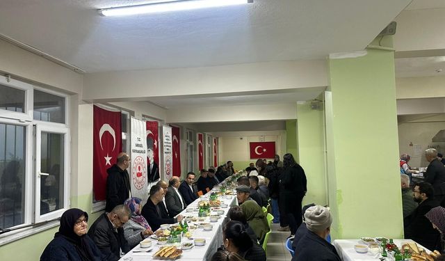 İlçede şehit aileleri ve gaziler onuruna iftar programı