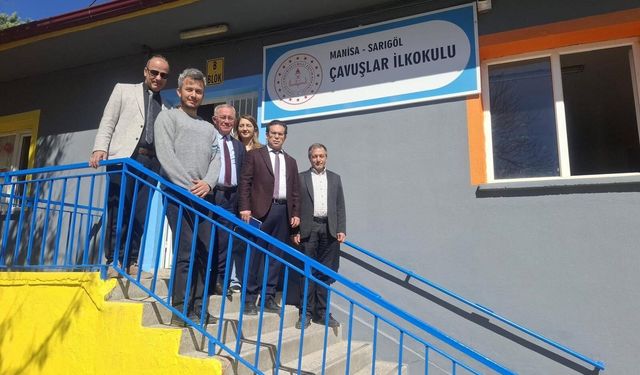 İlçe Milli Eğitim’den Sarıgöl’de okullara ziyaret