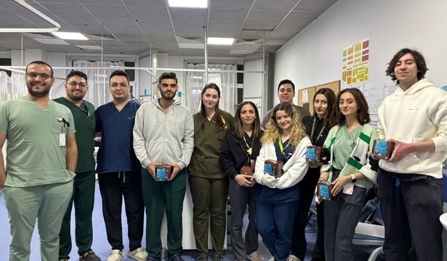 Yunusemre’de nöbetçi doktorlar unutulmadı