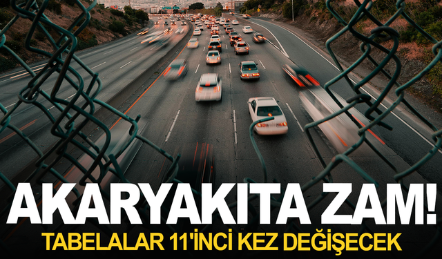 Akaryakıt fiyatlarına zam geliyor