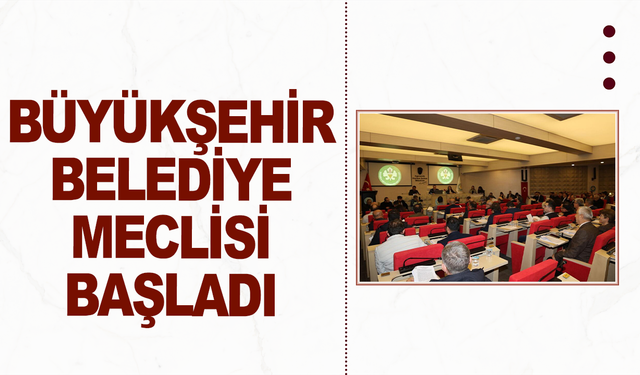 CANLI YAYIN | Manisa Büyükşehir Belediyesi Mart Ayı Meclis Toplantısı