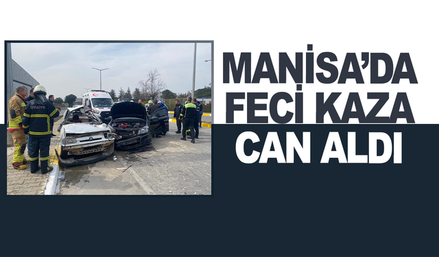 Refüje çarpıp karşı şeride geçen otomobil başka araca çarptı: 1 ölü