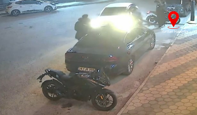 Telefonda konuşurken ölümle burun buruna geldi