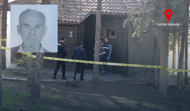 Yaşlı adam parkın lavabosunda ölü olarak bulundu