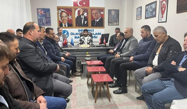 Alparslan Türkeş Demirci'de dualarla anıldı