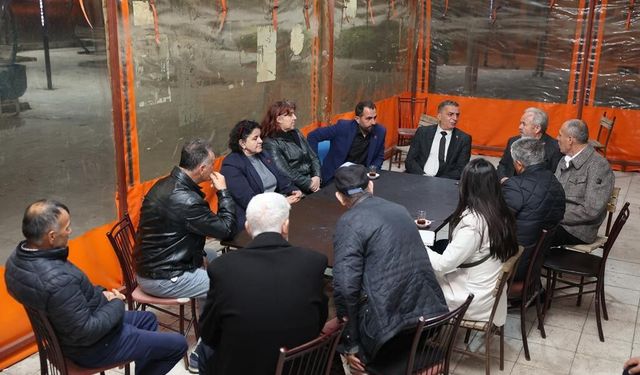 Başkan Şimşek Selimşahlar’da vatandaşlarla buluştu