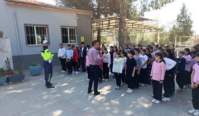 Manisa'da miniklere trafik bilinci aşılandı