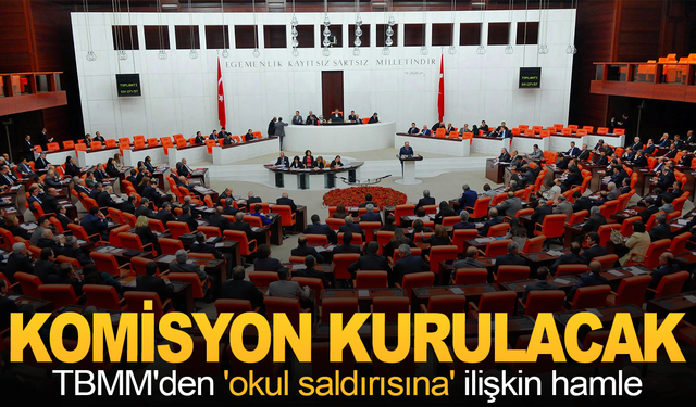 TBMM'den 'okul saldırısına' ilişkin hamle
