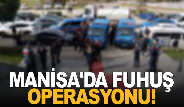 Manisa'da fuhuş operasyonu: 1 tutuklama