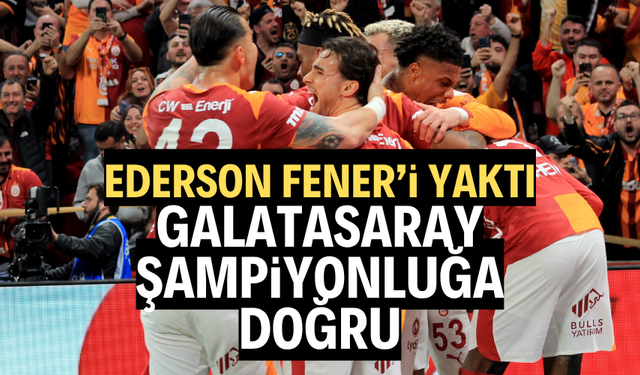 Galatasaray, Fenerbahçe’yi 3-0 mağlup etti