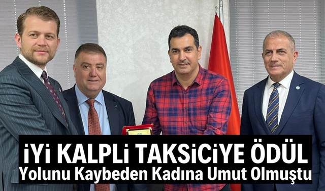 Yılın 'en iyi taksicisi'