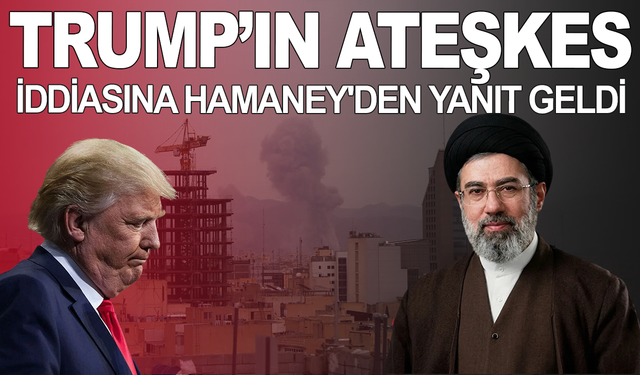 Trump'ın ateşkes iddiasına Hamaney'den yanıt geldi