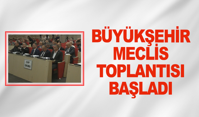 CANLI YAYIN | Manisa Büyükşehir Belediye Meclis Toplantısı Başladı