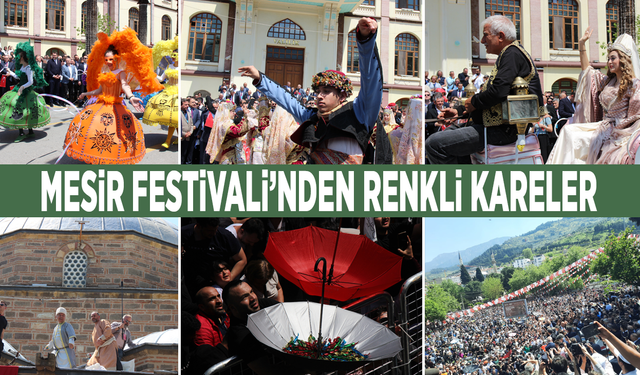 Mesir Festivali’nden renkli kareler