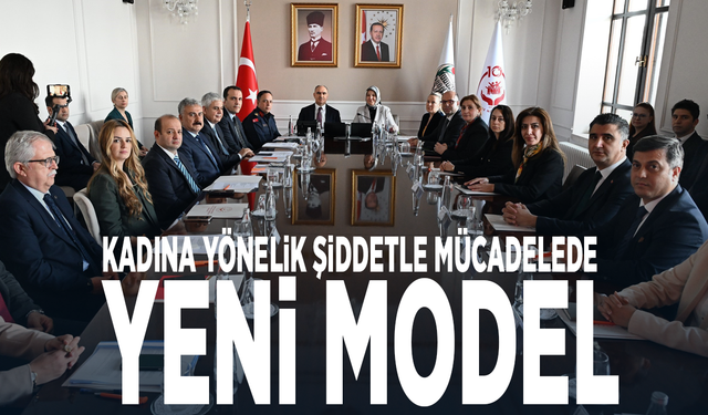 Kadına yönelik şiddetle mücadelede yeni model
