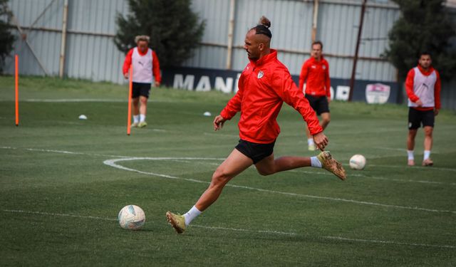 Manisaspor Akhisar45 FSK maçı hazırlıklarını sürdürüyor