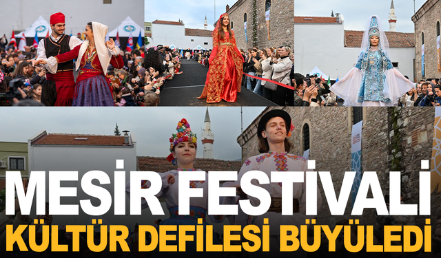 Mesir Festivali Kültür Defilesi Büyüledi