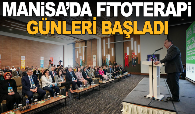 Manisa’da Fitoterapi Günleri Başladı