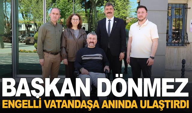 Akülü araç talebi beklemedi: 1 günde sahibine ulaştı