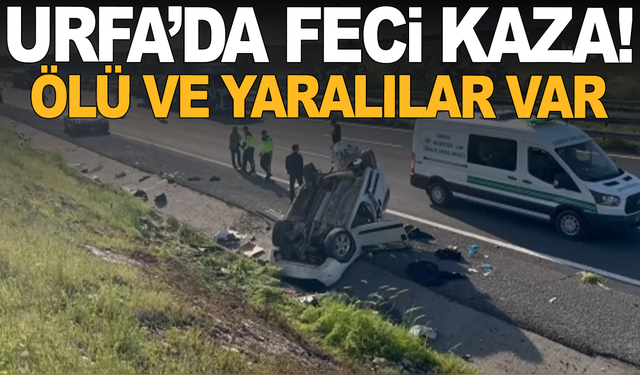 Şanlıurfa’da hafif ticari araç otomobille çarpıştı: 3 ölü ve yaralılar var!