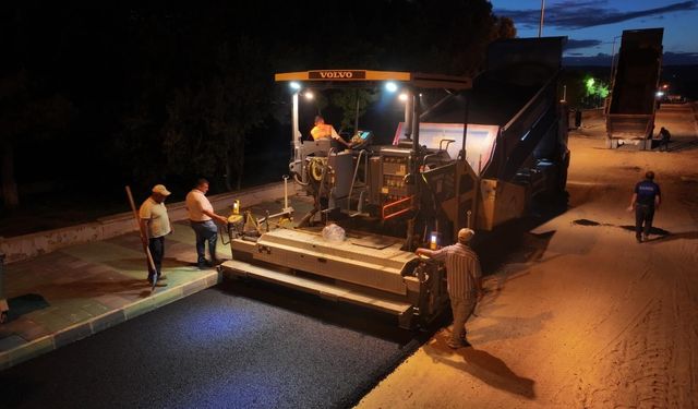 Köprübaşı ilk kez sıcak asfaltla buluştu