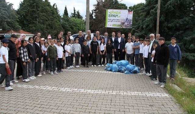"Orman Benim" etkinliği Kula'da gerçekleştirildi
