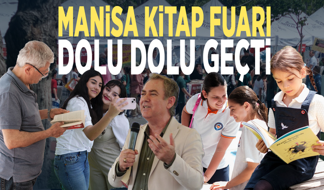 Manisa Kitap Fuarı dolu dolu geçti
