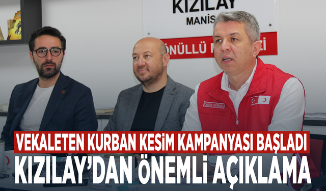 2026 yılı vekaleten kurban kesim kampanyası başladı