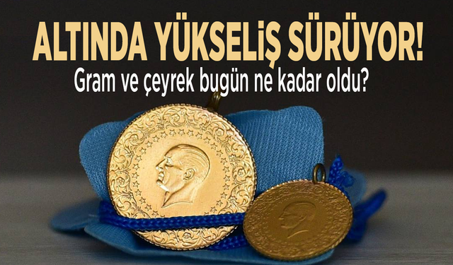 Altında yükseliş sürüyor!