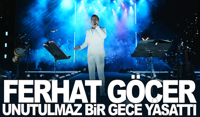 Ferhat Göçer, Kültür Yolu Festivali’nde Manisalılarla buluştu