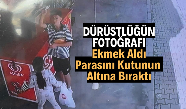13 yaşındaki Yusuf’un dürüstlüğü mahalleye örnek oldu