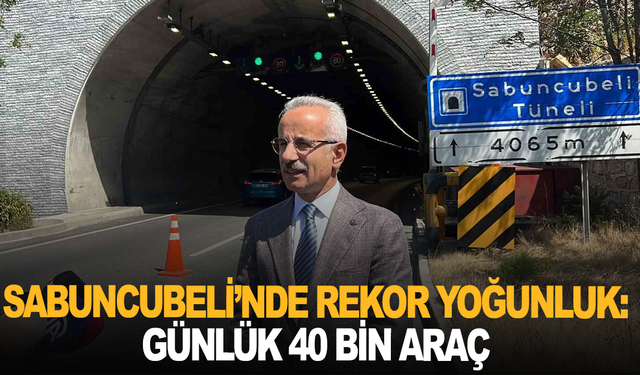 Sabuncubeli’nde Rekor Yoğunluk: Günlük 40 Bin Araç